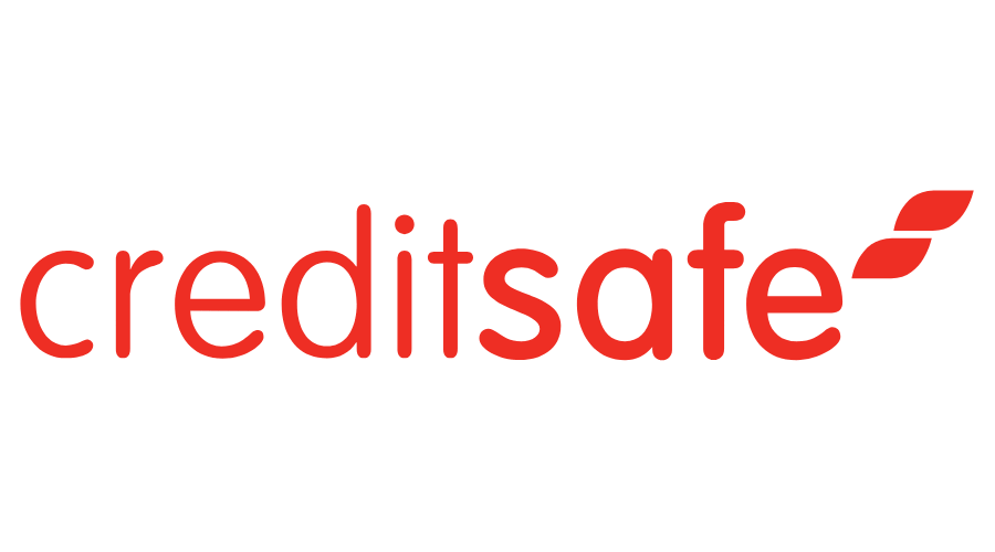 CreditSafe logo, many years, team, solutions,